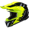 Casque de Motocross C50 Mirage Noir Haute visibilité