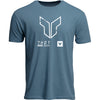 T-Shirt Trax Thor bleu, de face