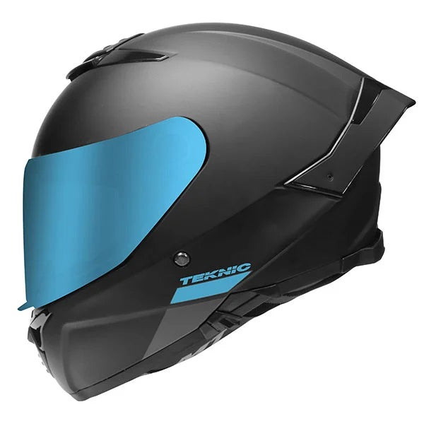 Casque Intégral de Moto TK1 Noir/Bleu