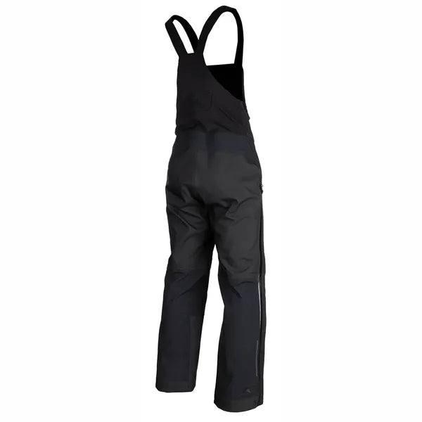 Pantalon de Motoneige Togwotee Bib Noir, de dos