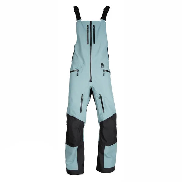 Pantalon de Motoneige Togwotee Bib Bleu, de face