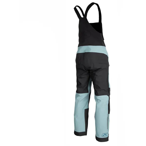 Pantalon de Motoneige Togwotee Bib Bleu, de dos