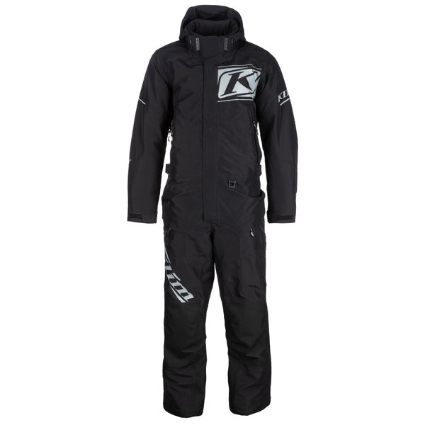 Ensemble de Motoneige Hybride Terrain/Klim/Noir, de face