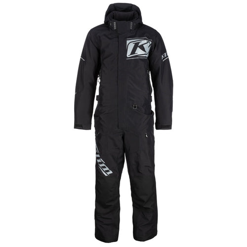 Ensemble de Motoneige Hybride Terrain/Klim/Noir, de face