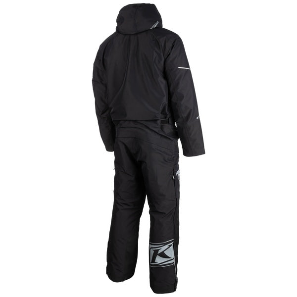 Ensemble de Motoneige Hybride Terrain/Klim/Noir, de dos