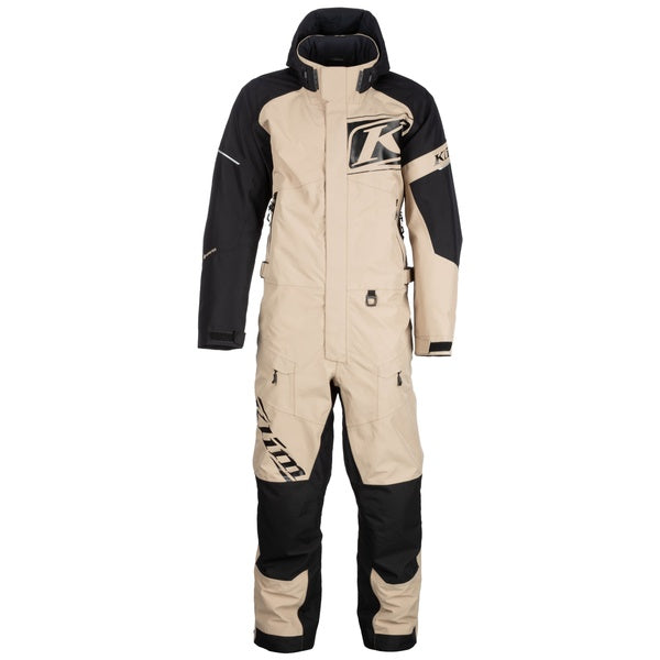 Ensemble de Motoneige Hybride Terrain/Klim/Beige, de face
