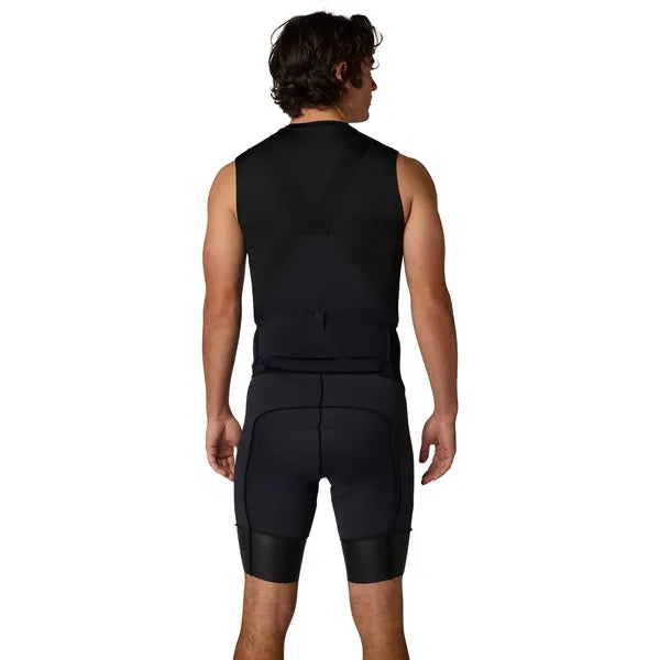 Short de Vélo Tecbase Bib Liner Noir, de dos