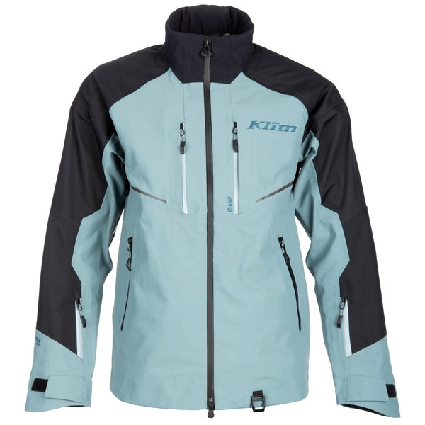 Manteau de Motoneige Valdez Bleu clair, de face