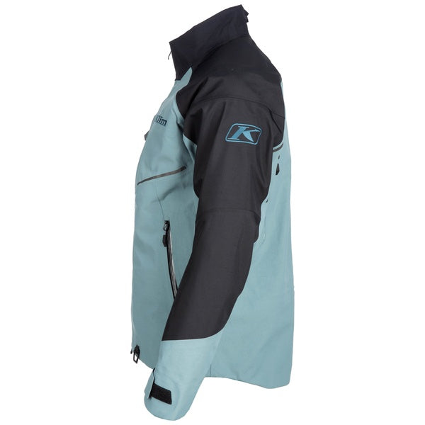 Manteau de Motoneige Valdez Bleu clair, de côté