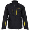 Manteau de Motoneige Valdez Noir/vert, de face