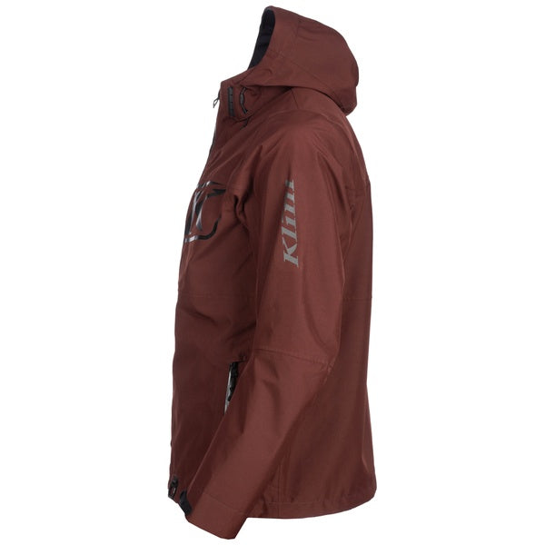 Manteau de Motoneige Powerxcross Brun, de côté