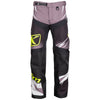Pantalon de Motoneige Revolt/klim/noir gris, de face
