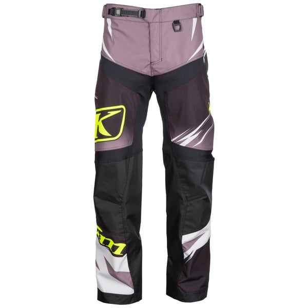 Pantalon de Motoneige Revolt/klim/noir gris, de face