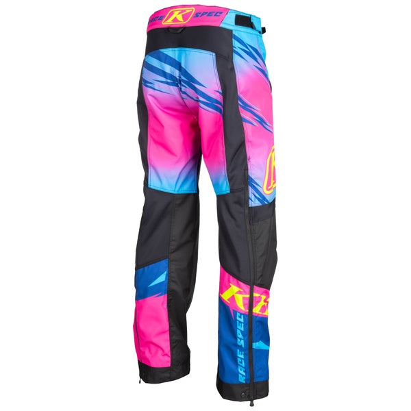 Pantalon de Motoneige Revolt/klim/rose bleu, de dos