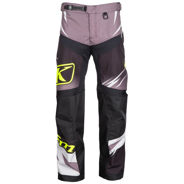 Pantalon de Motoneige Revolt Junior /Klim/gris noir, de face