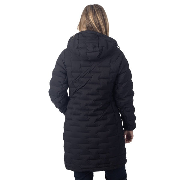 Manteau Luna Stretch Down Femme/Klim/noir, de dos