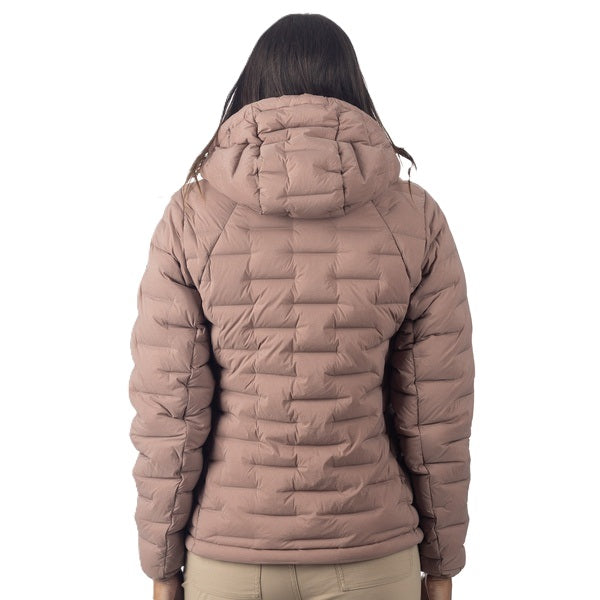 Manteau Luna Stretch Down Femme/Klim/mauve, de dos