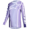 Chandail de Motocross Stella Fluid Apex Femme Mauve de face