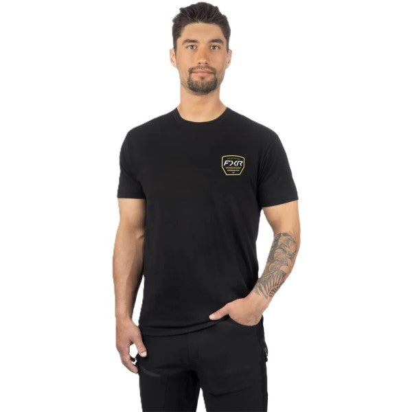 T-Shirt Art of Fast Premium Noir Jaune