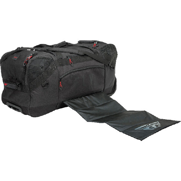 Sac à Roulettes pour Equipement de Motocross Grande Gear Noir