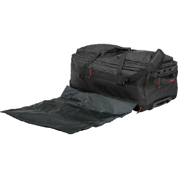 Sac à Roulettes pour Equipement de Motocross Fly Racing Noir