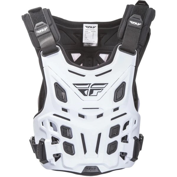 Plastron de Motocross Revel Fly Racing blanc