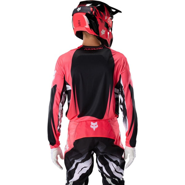 Chandail de Motocross 360 Clutch/Fox; rose, noir, de dos