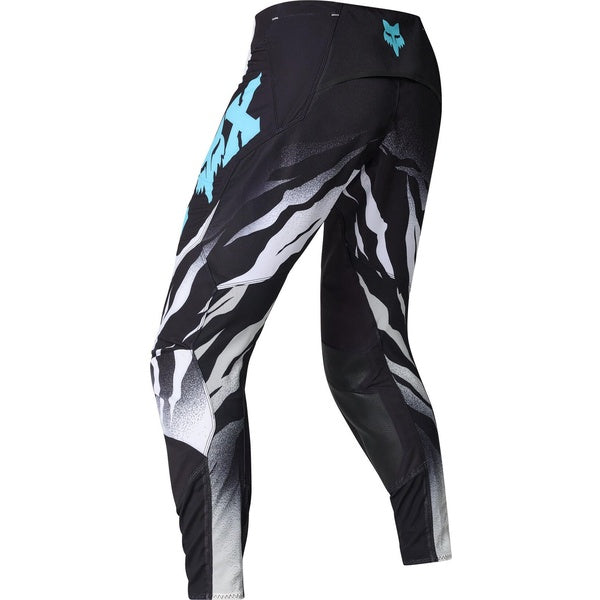 Pantalon de Motocross 360 Clutch, Fox , blanc noir , de dos