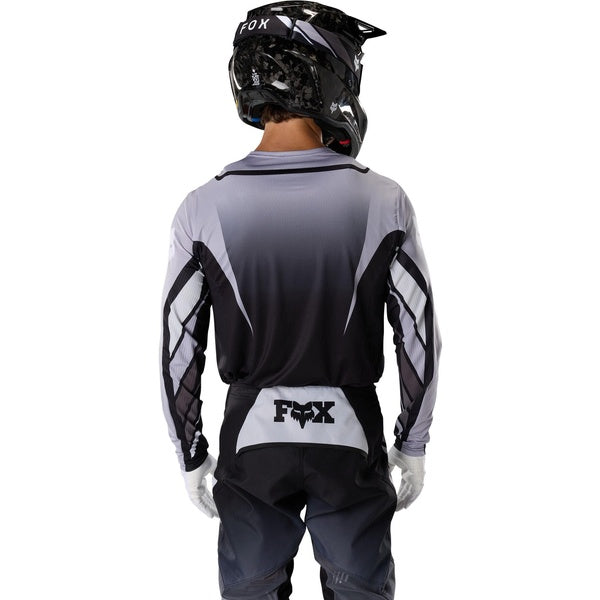 Chandail de Motocross 360 Foundry/Fox, gris noir, de dos