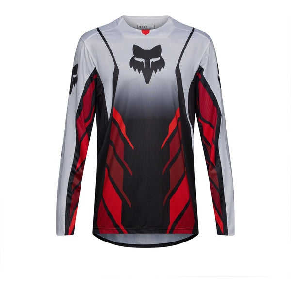 Chandail de Motocross 360 Foundry/Fox, rouge, de face