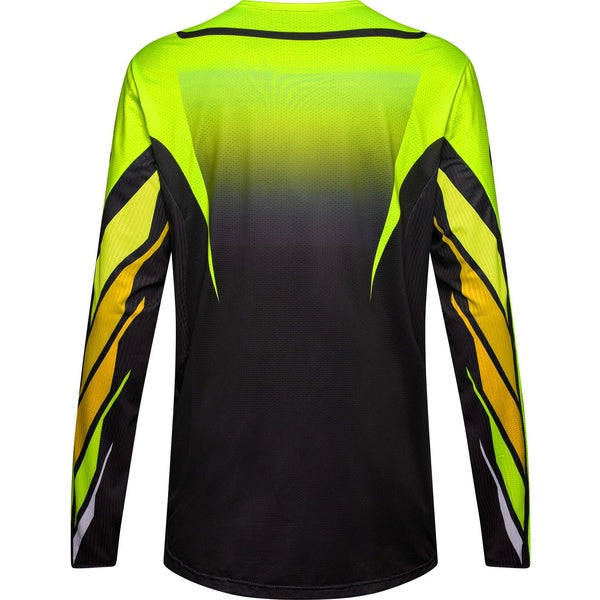 Chandail de Motocross 360 Foundry/Fox, haute-visibilité, de dos