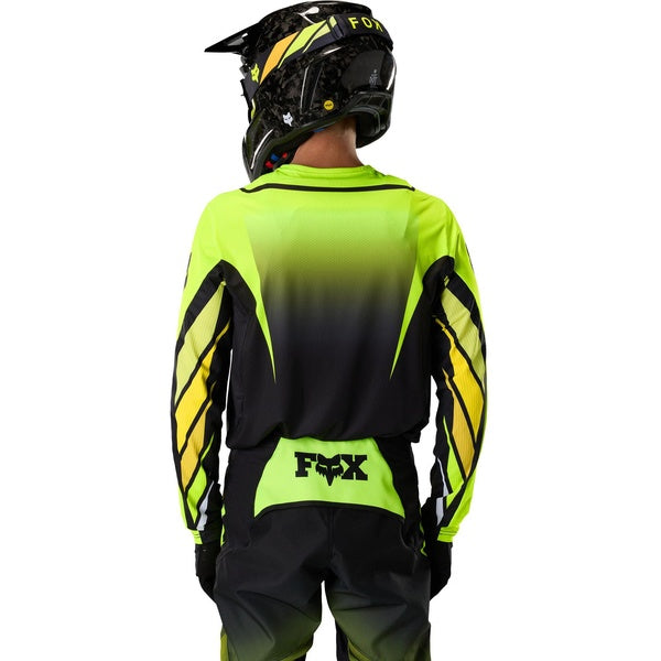Chandail de Motocross 360 Foundry/Fox, haute-visibilité, de dos
