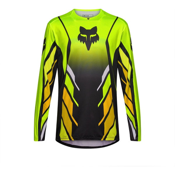 Chandail de Motocross 360 Foundry/Fox, haute-visibilité, de face