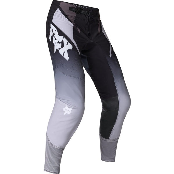 Pantalon de Motocross 360 Foundry/Fox/Noir gris, de face