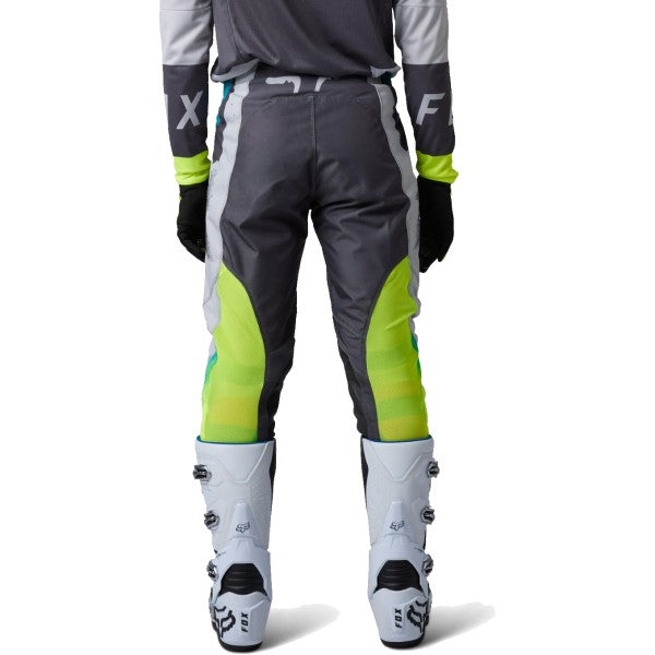 Pantalon de Motocross 360 Horyzn Vert/Noir essayage de dos