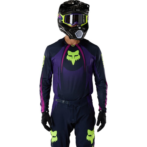 Chandail de Motocross 360 Temper/Fox, mauve, de face
