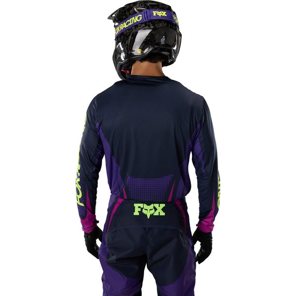Chandail de Motocross 360 Temper/Fox, mauve, de dos
