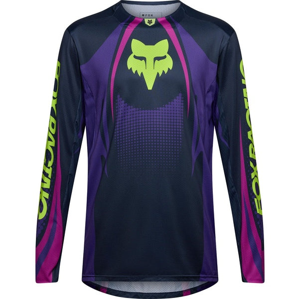 Chandail de Motocross 360 Temper/Fox, mauve, de face