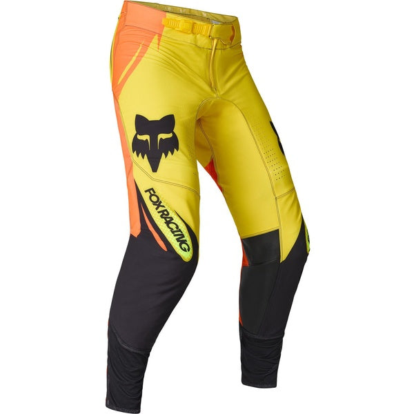 Pantalon de Motocross 360 Temper.Fox/ jaune, de face