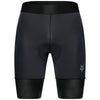 Short de Vélo Tecbase Liner Noir, de face