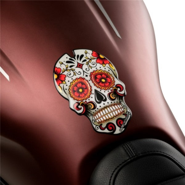 Tank Pad Skull Party for Motorcycle