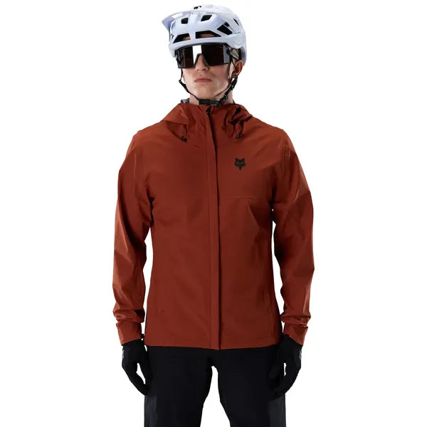 Veste de vélo Ranger 2.5-Layer Water Rouge, de face