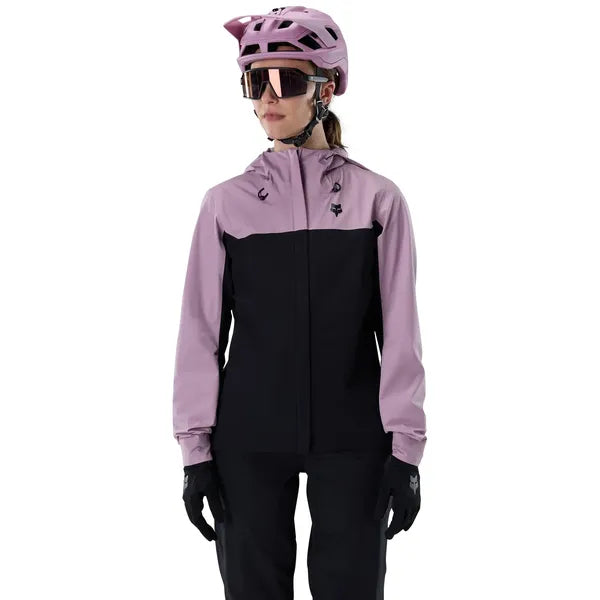 Veste de vélo 2.5 Layer Ranger Water Mauve, de face