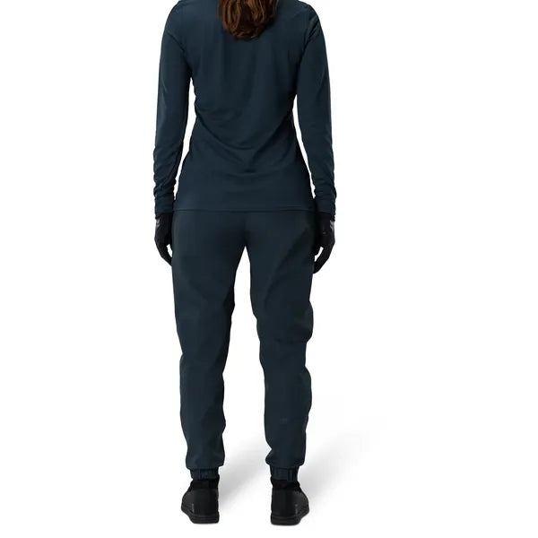 Pantalon de Vélo Ranger Water Femme Bleu, de dos