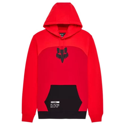 Fracture Paneled Pullover Hoodie