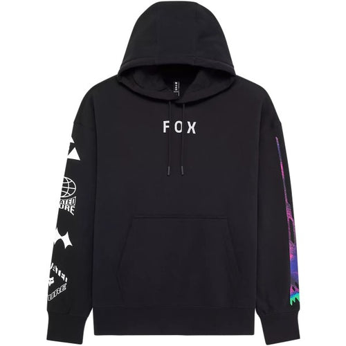 Coton Ouaté à Capuchon Image Cosmo Noir de face