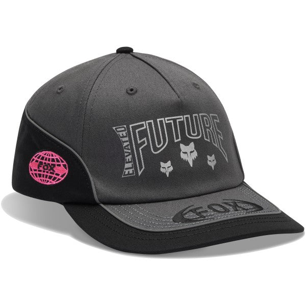 Casquette Ajustable Image Cosmo Femme Noir/Gris de face