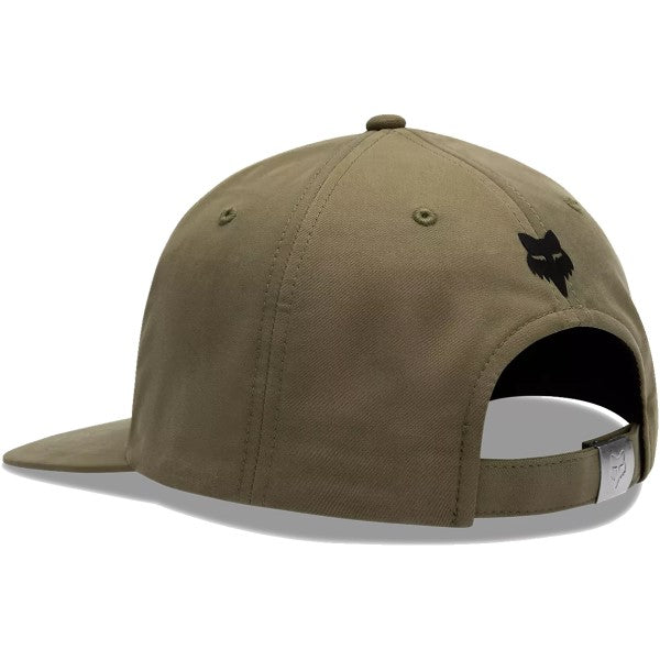 Casquette Ajustable Vision Gris/Vert de dos