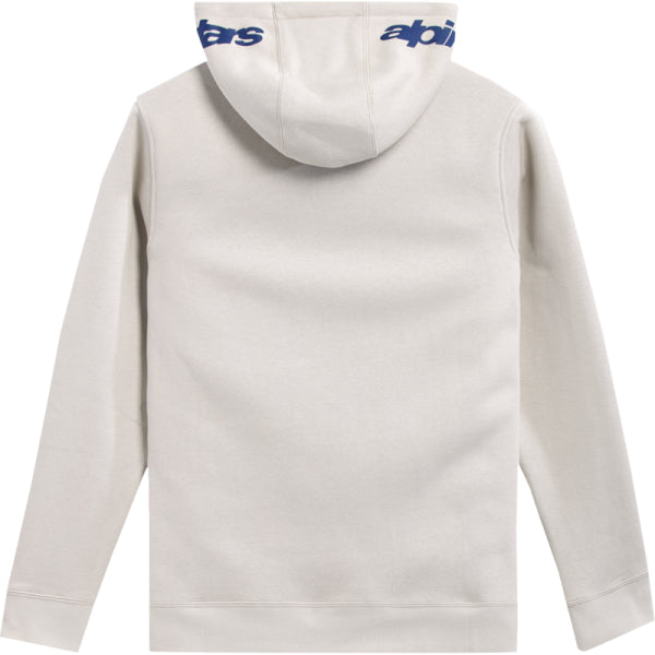 Coton Ouaté Conversion Alpinestars blanc et bleu, de dos