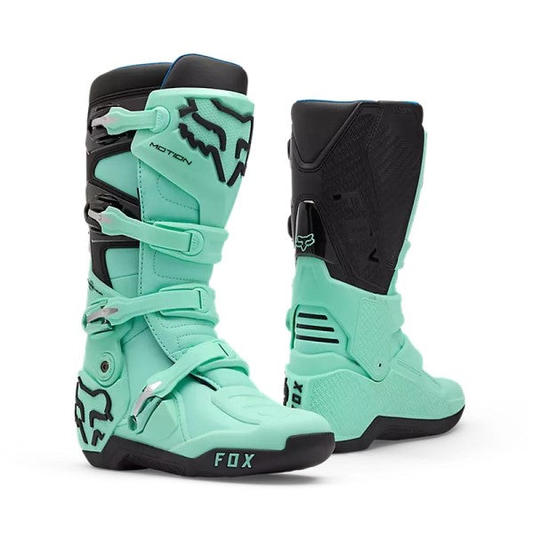 Bottes de Motocross Motion Turquoise